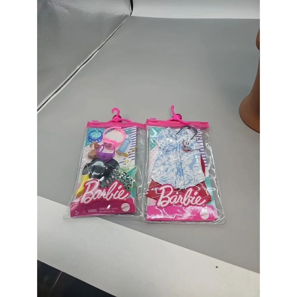 Mattel 2020 Ken‎ Hawaiian Fashion Pack- shirt, pants, shades & Beach Accessories